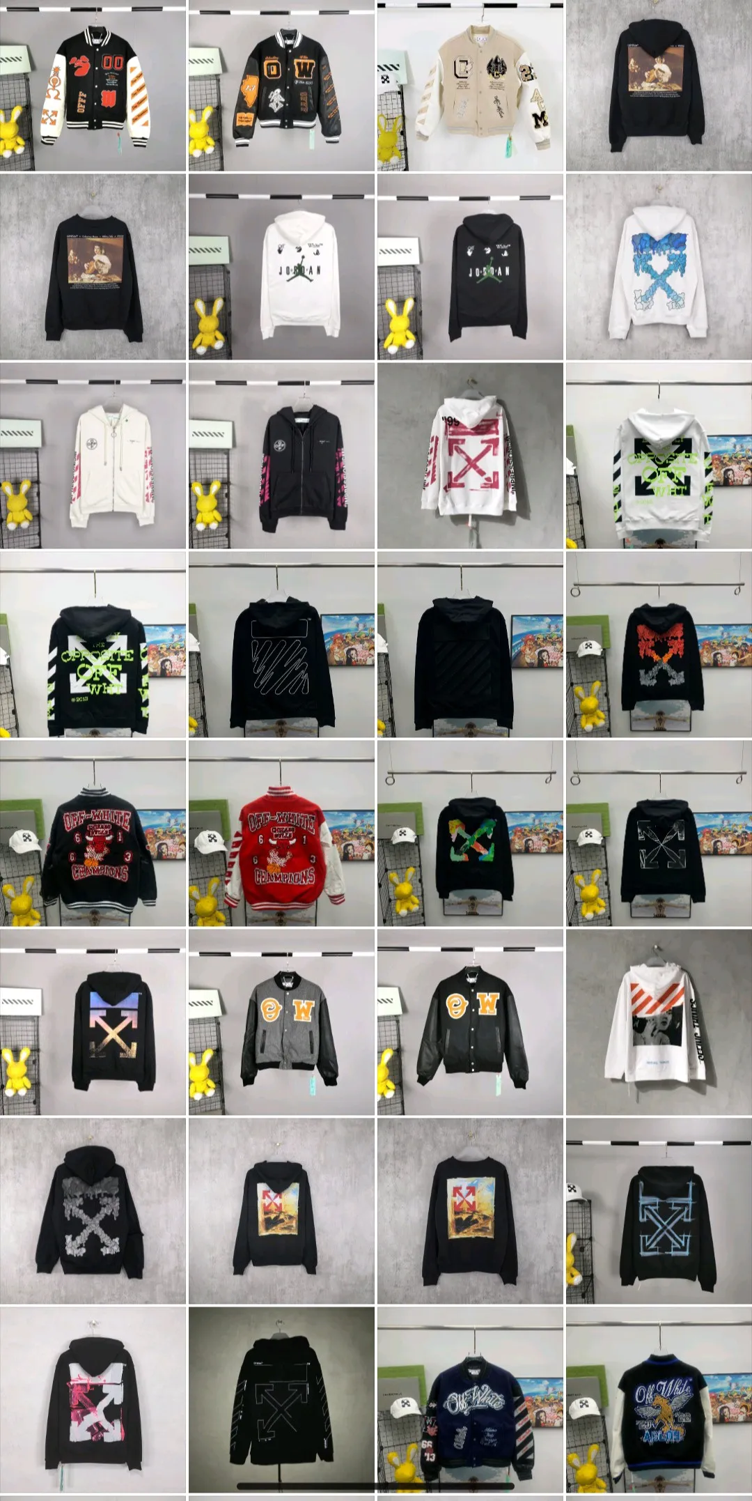 OW sweatshirt collection (top version) quality assurance